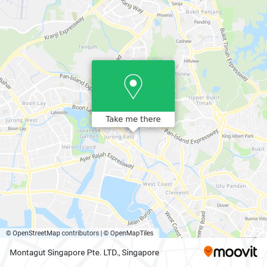 Montagut Singapore Pte. LTD.地图