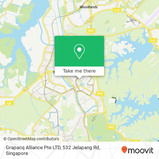 Grapacq Alliance Pte LTD, 532 Jelapang Rd map