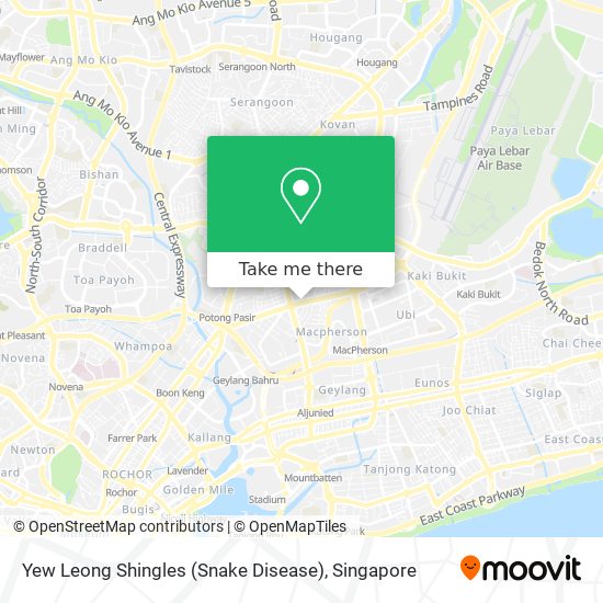 Yew Leong Shingles (Snake Disease) map