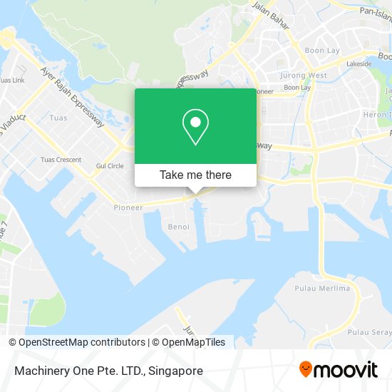 Machinery One Pte. LTD. map