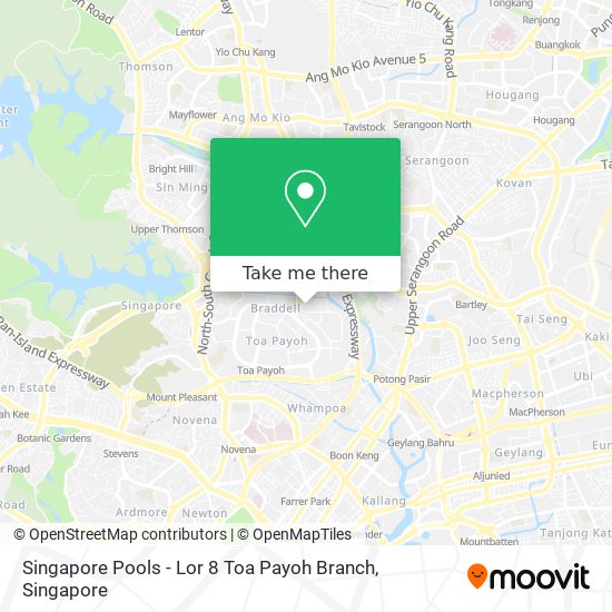 Singapore Pools - Lor 8 Toa Payoh Branch地图