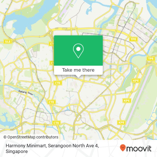 Harmony Minimart, Serangoon North Ave 4地图