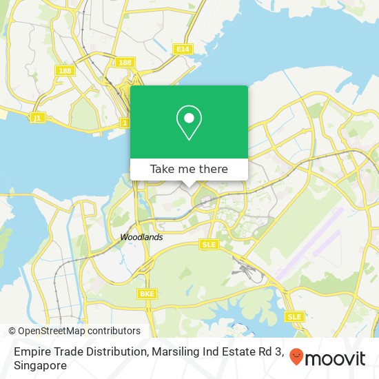 Empire Trade Distribution, Marsiling Ind Estate Rd 3 map