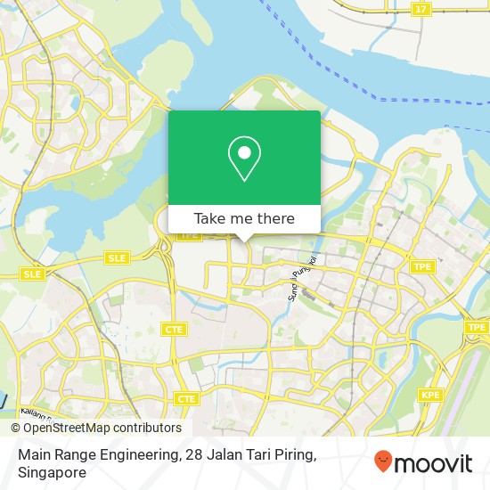 Main Range Engineering, 28 Jalan Tari Piring map