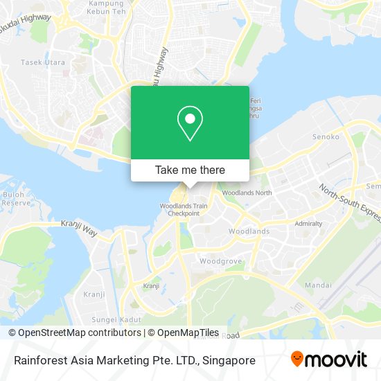 Rainforest Asia Marketing Pte. LTD.地图