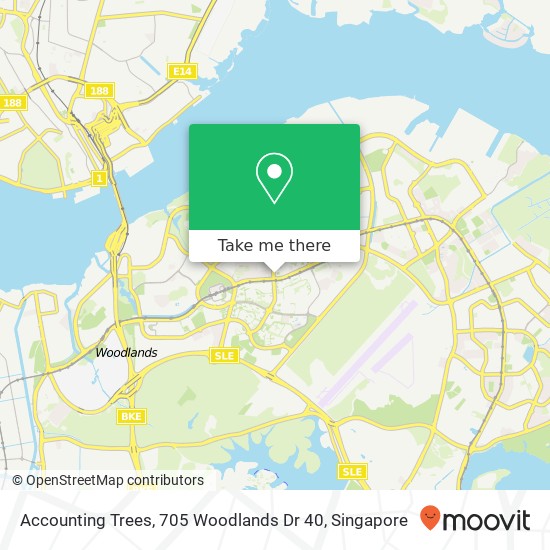 Accounting Trees, 705 Woodlands Dr 40地图