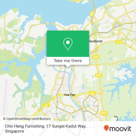 Chin Heng Furnishing, 17 Sungei Kadut Way map