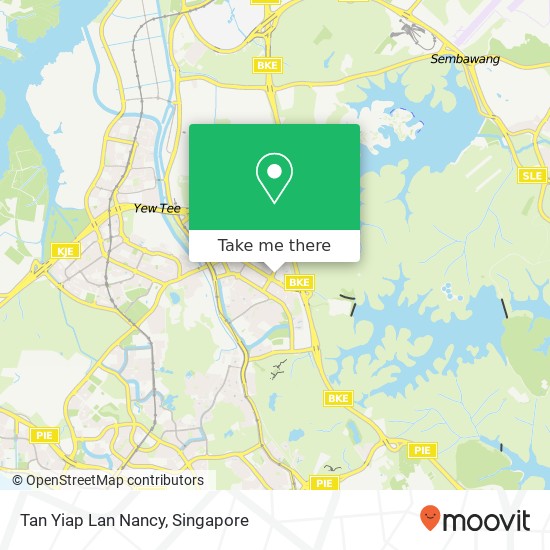 Tan Yiap Lan Nancy map