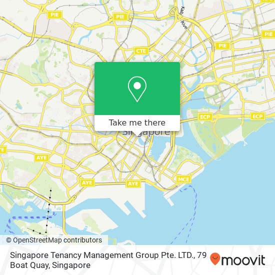 Singapore Tenancy Management Group Pte. LTD., 79 Boat Quay map