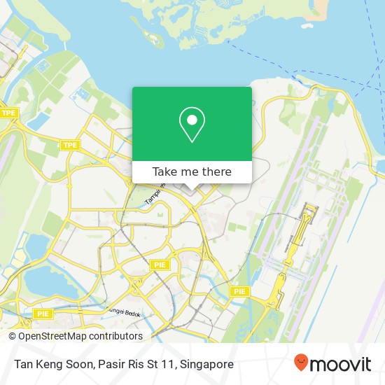 Tan Keng Soon, Pasir Ris St 11 map