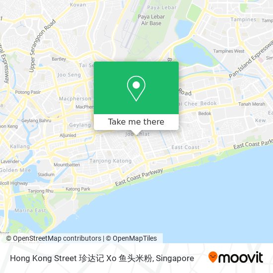 Hong Kong Street 珍达记 Xo 鱼头米粉 map