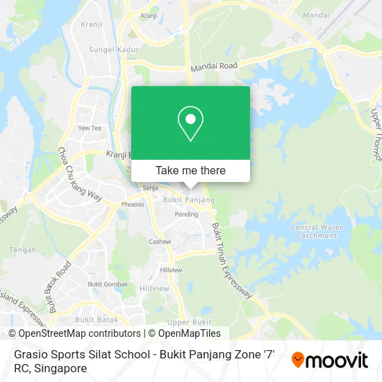 Grasio Sports Silat School - Bukit Panjang Zone '7' RC map