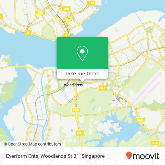 Everform Ents, Woodlands St 31地图