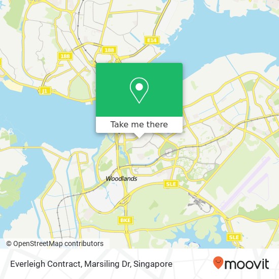 Everleigh Contract, Marsiling Dr地图