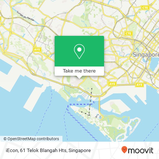 iEcon, 61 Telok Blangah Hts地图