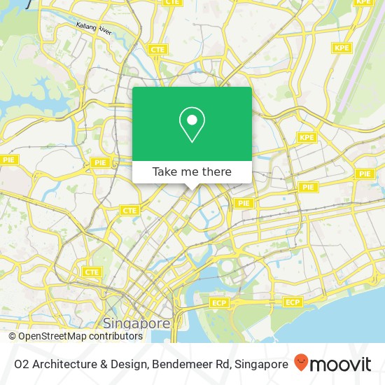 O2 Architecture & Design, Bendemeer Rd map