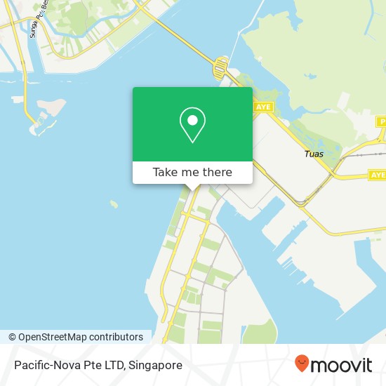 Pacific-Nova Pte LTD, 51F Tuas South Ave 1 map