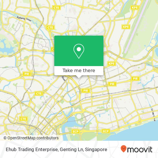 Ehub Trading Enterprise, Genting Ln地图