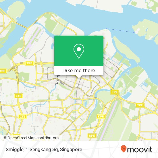 Smiggle, 1 Sengkang Sq map