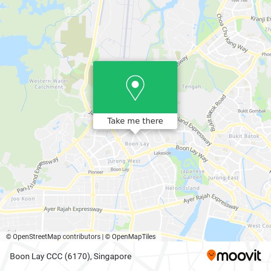 Boon Lay CCC (6170) map