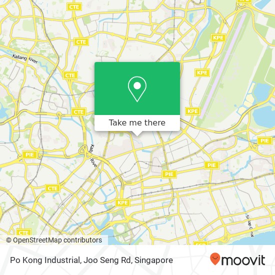 Po Kong Industrial, Joo Seng Rd地图