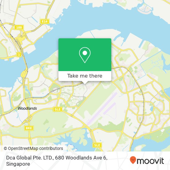 Dca Global Pte. LTD., 680 Woodlands Ave 6 map