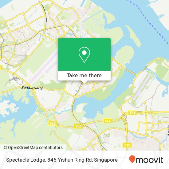 Spectacle Lodge, 846 Yishun Ring Rd map