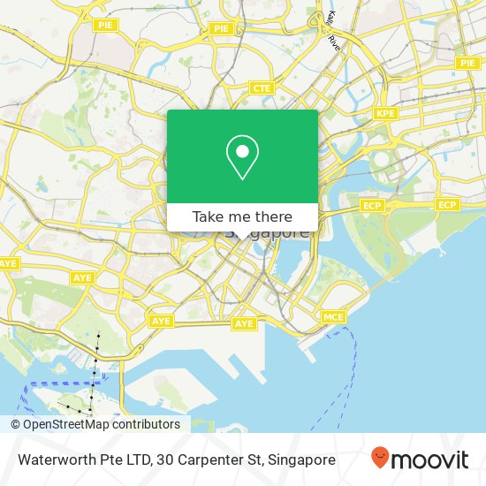 Waterworth Pte LTD, 30 Carpenter St map