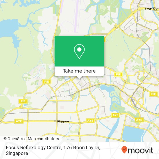 Focus Reflexology Centre, 176 Boon Lay Dr map