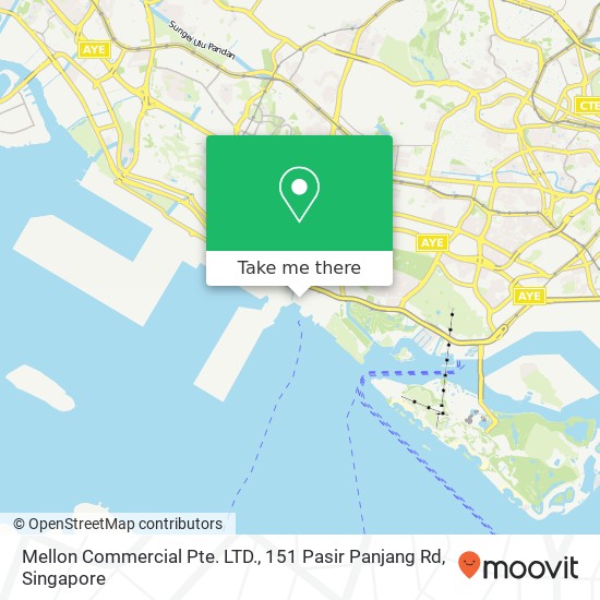 Mellon Commercial Pte. LTD., 151 Pasir Panjang Rd地图