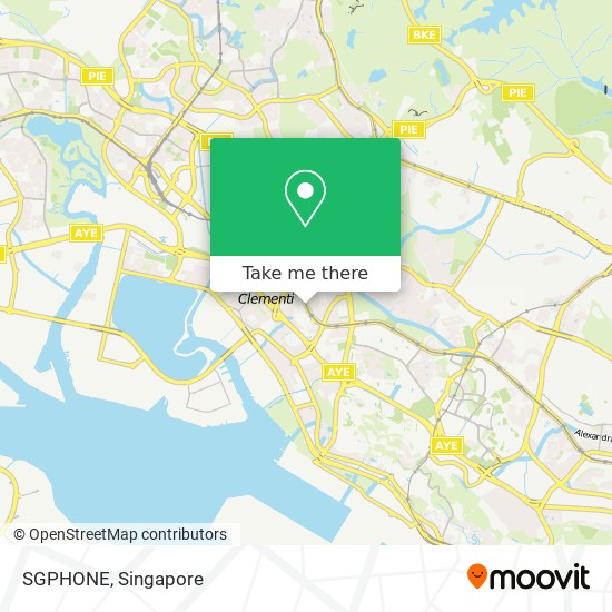 SGPHONE map