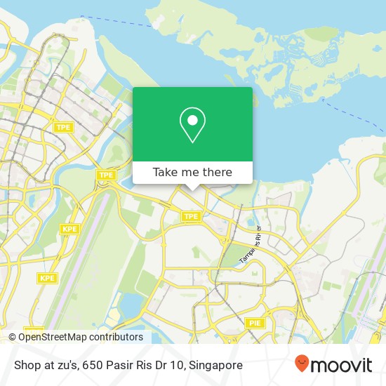 Shop at zu's, 650 Pasir Ris Dr 10 map