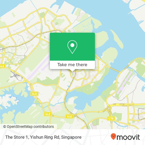 The Store 1, Yishun Ring Rd map