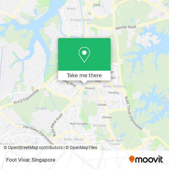 Foot Vivar map