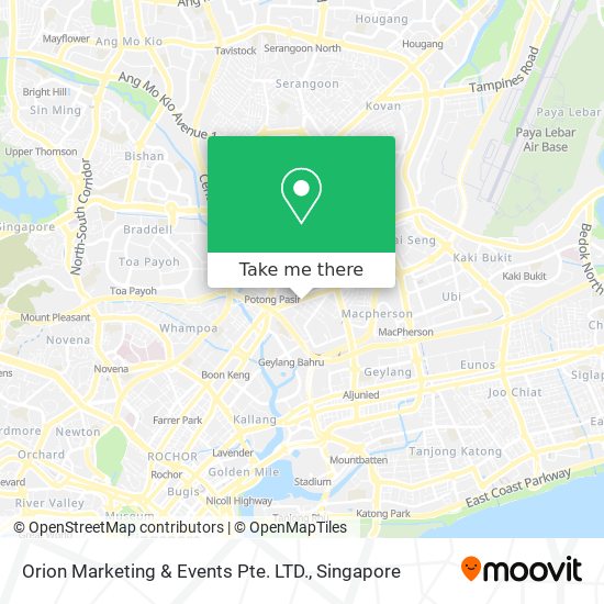 Orion Marketing & Events Pte. LTD.地图