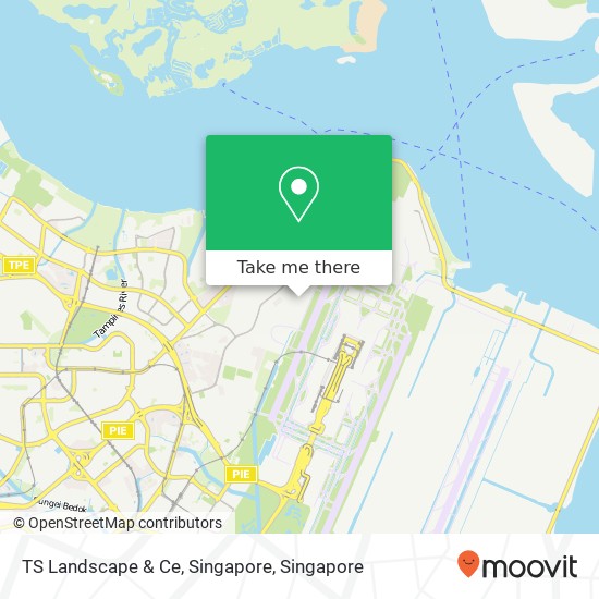 TS Landscape & Ce, Singapore map