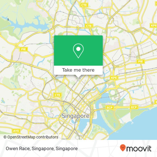 Owen Race, Singapore map