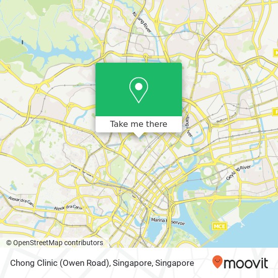 Chong Clinic (Owen Road), Singapore map