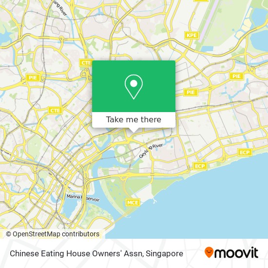 Chinese Eating House Owners' Assn map