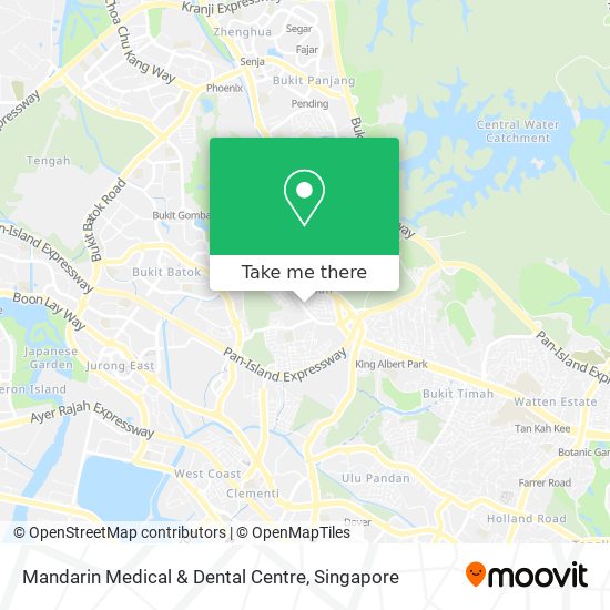 Mandarin Medical & Dental Centre map