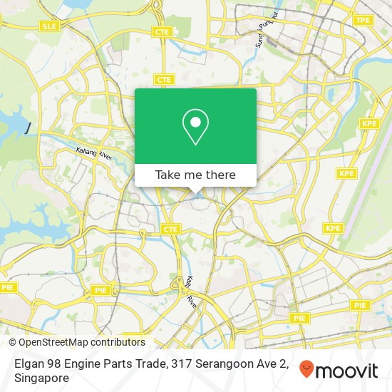 Elgan 98 Engine Parts Trade, 317 Serangoon Ave 2 map
