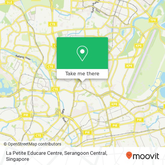 La Petite Educare Centre, Serangoon Central map