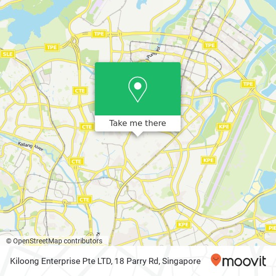 Kiloong Enterprise Pte LTD, 18 Parry Rd地图