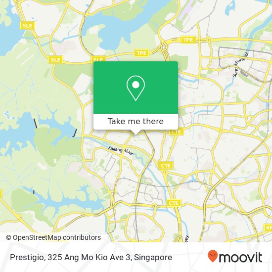 Prestigio, 325 Ang Mo Kio Ave 3地图