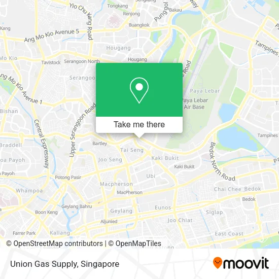Union Gas Supply map