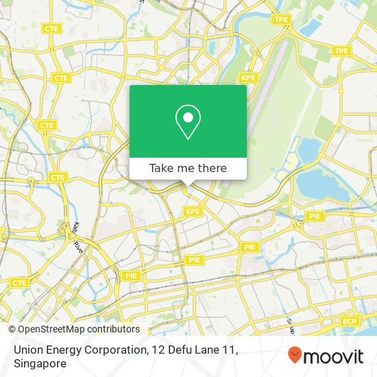 Union Energy Corporation, 12 Defu Lane 11地图