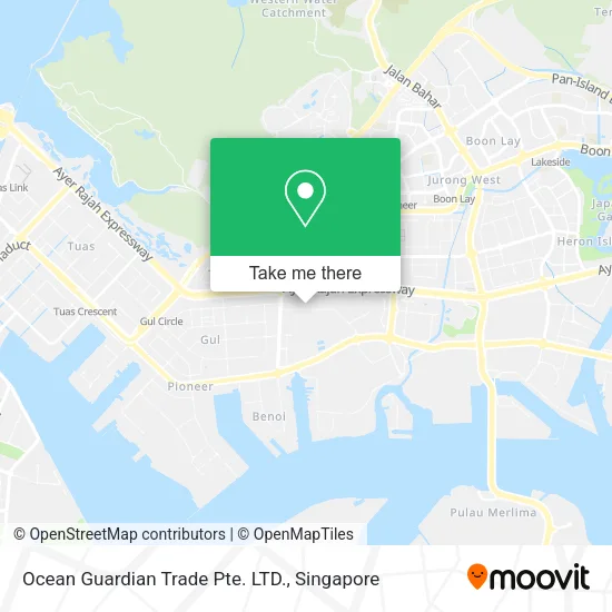 Ocean Guardian Trade Pte. LTD. map