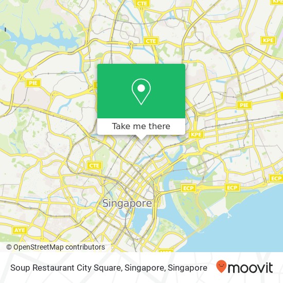 Soup Restaurant City Square, Singapore map