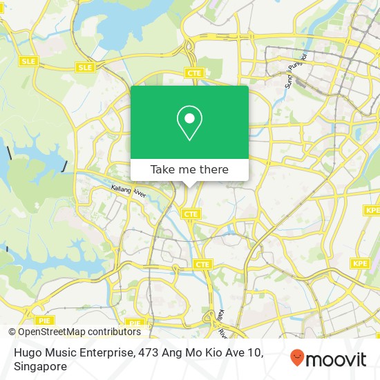 Hugo Music Enterprise, 473 Ang Mo Kio Ave 10 map