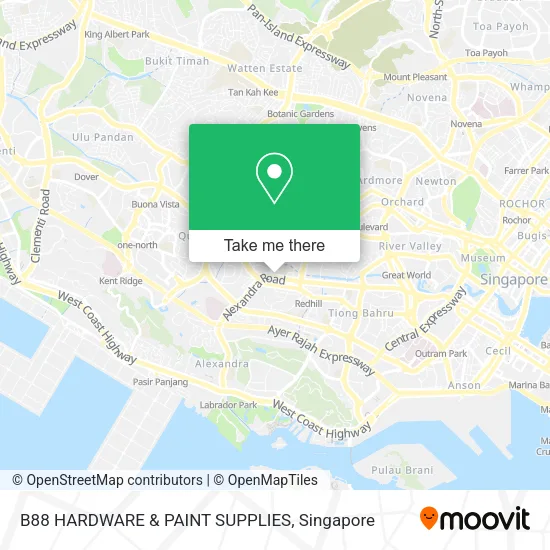 B88 HARDWARE & PAINT SUPPLIES地图